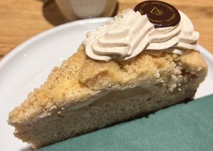 Apple streusel cake  at Leni's Sweet and Salty in Maulburg