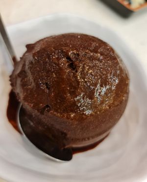 Dark Chocolate ice cream ~ 10/10/21 at Saute Sushi 素特•素司 in Central Singapore