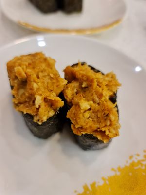 Spicy otah ~ 10/10/21 at Saute Sushi 素特•素司 in Central Singapore