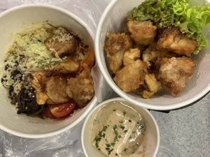 Ramen, karahage, tofu at Saute Sushi 素特•素司 in Central Singapore