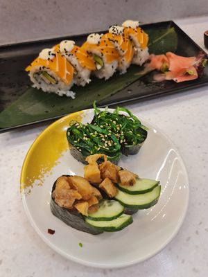 Lionmane Mayo & Chuka Wakame ~ 20/8/22 at Saute Sushi 素特•素司 in Central Singapore