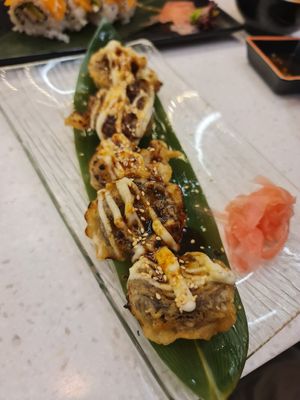 Caramelised Shiitake mushrooms ~ 20/8/22 at Saute Sushi 素特•素司 in Central Singapore