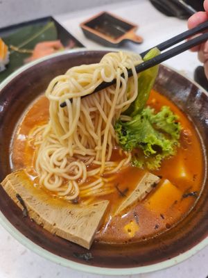 Saute Tomato Stew Ramen ~ 20/8/22 at Saute Sushi 素特•素司 in Central Singapore
