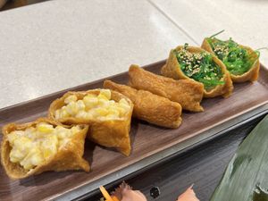 Inari platter! 8.5/10  at Saute Sushi 素特•素司 in Central Singapore