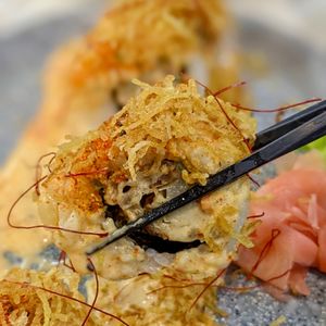 Volcano Lava Special Roll at Saute Sushi 素特•素司 in Central Singapore