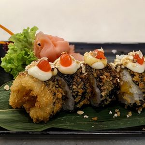 Cereal Abi Mango Special Roll at Saute Sushi 素特•素司 in Central Singapore