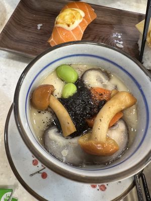Truffle chawanmushi $3.90  at Saute Sushi 素特•素司 in Central Singapore