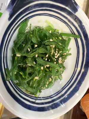 Wakame as add on to set lunch $2   at Saute Sushi 素特•素司 in Central Singapore