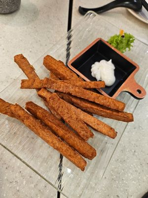 Luncheon Fries ~ 6/9/23 at Saute Sushi 素特•素司 in Central Singapore