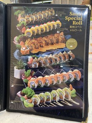   at Saute Sushi 素特•素司 in Central Singapore