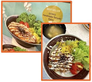 Handmade Teriyaki Katsu Don  at Saute Sushi 素特•素司 in Central Singapore