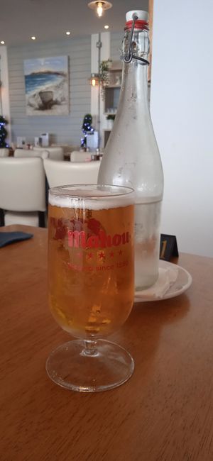 Mmmmm Mahou 🇪🇸🍻 at Three Degrees West in Torquay