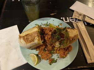 Burritos  at Club del Burro in Berlin