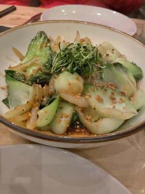 Garlic Bok Choi   at Ba Sa in Bainbridge Island