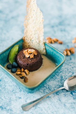 mi-cuit chocolat cacahuète at Le Very'table  in Lunel