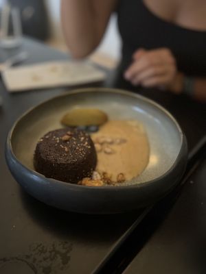 The fondant  at Le Very'table  in Lunel