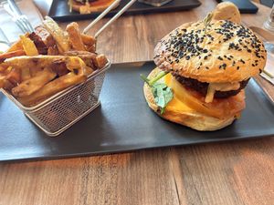 Burger  at Le Very'table  in Lunel