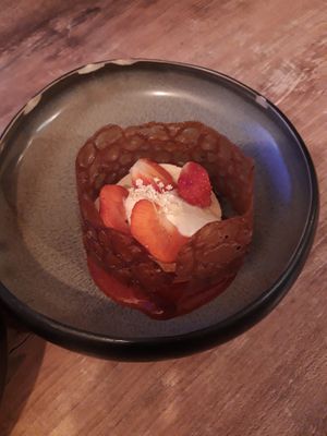 Superbe cheesecake at Le Very'table  in Lunel