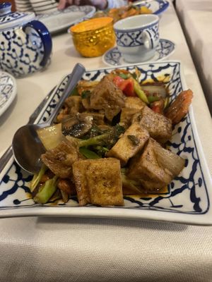 Tofu cashew nuts   at Chai-Yo Thai Restaurant in Sheringham