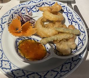 Tempura veg   at Chai-Yo Thai Restaurant in Sheringham