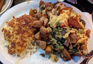 Just Egg Scramble at Annette's in Salem