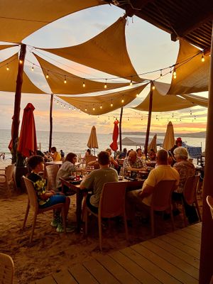 Nice sunset  at Karen's Place in Bucerias