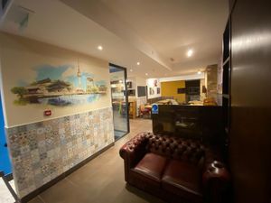 Restaurant Entrance at Korean BBQ House- Barbican in London