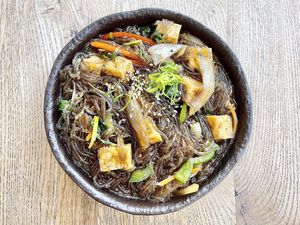 Vegan Jan Chae  at Korean BBQ House- Barbican in London