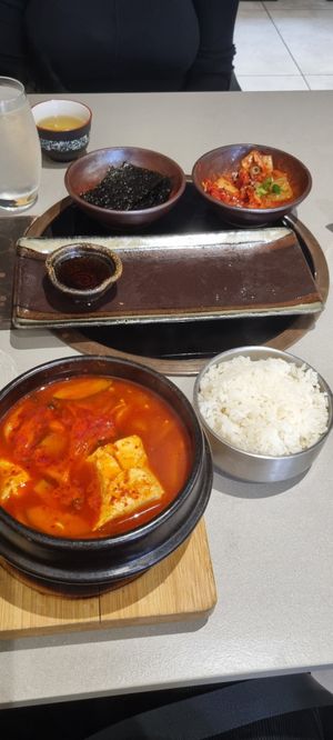 Kimchi Jigae at Korean BBQ House- Barbican in London