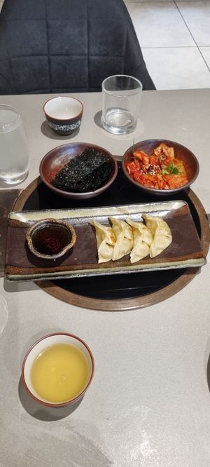 Gyoza at Korean BBQ House- Barbican in London