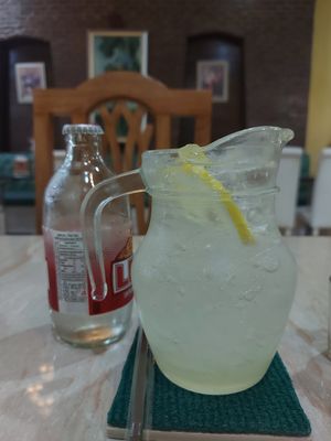 Lemon soda at Trakarn De Cuisine in Chiang Mai