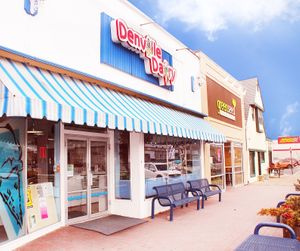 front of store at Denville Dairy in Denville