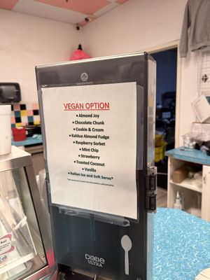   at Pink Pelican Ice Cream Bar in Panama City Beach