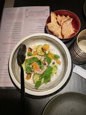 Coconut seviche at PLANTA Queen in New York City