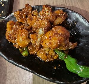 Kung Pao chickn  at PLANTA Queen in New York City