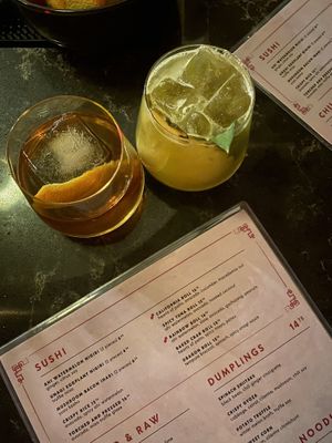 cocktails  at PLANTA Queen in New York City