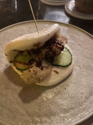 bao bun at PLANTA Queen in New York City