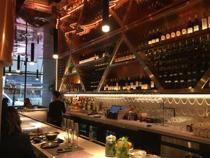 Bar int eh front at PLANTA Queen in New York City
