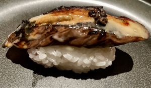 The eggplant was delicious smoky goodness!!UNAGI EGGPLANT NIGIRI
truffle miso at PLANTA Queen in New York City