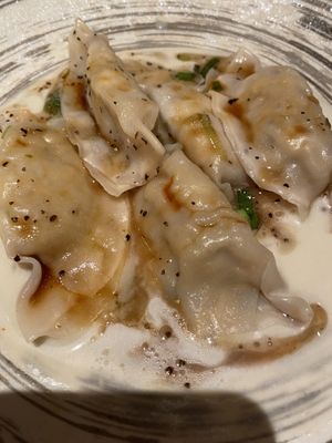 Potato Dumplings 🥟  at PLANTA Queen in New York City
