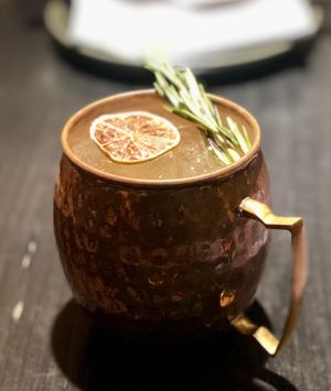 Cucumber mule at PLANTA Queen in New York City