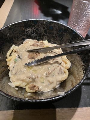 Mushroom noodles   at PLANTA Queen in New York City