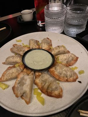 Falafel Fried Dumplings  at PLANTA Queen in New York City