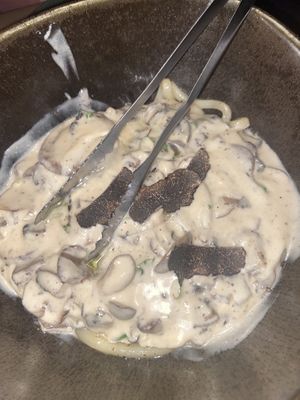 Udon noodles  at PLANTA Queen in New York City