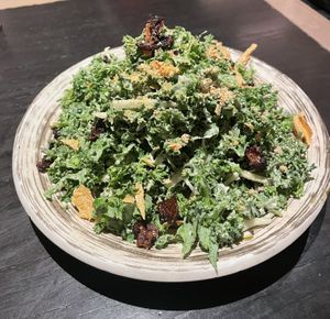 Kale salad  at PLANTA Queen in New York City
