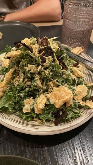 Kale Caesar salad  at PLANTA Queen in New York City