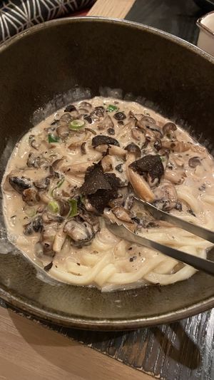 Udon noodles  at PLANTA Queen in New York City