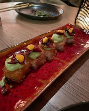 Crispy Rice Roll  at PLANTA Queen in New York City
