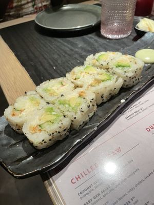 California roll  at PLANTA Queen in New York City