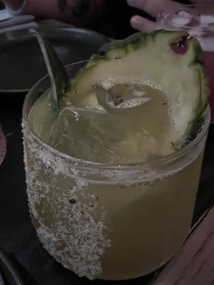 Spicy marg thing (recommend)  at PLANTA Queen in New York City